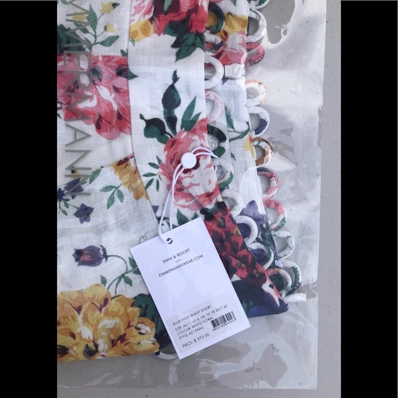 ZIMMERMANN - ALLIA FLORAL PRINTED SHORT - Picture 9 of 10